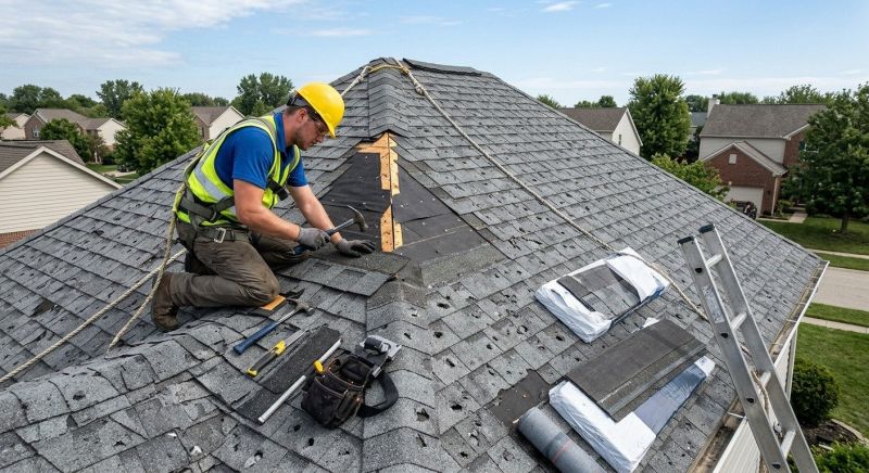 Hail Damage Roof Repair in Fort Washington, MD