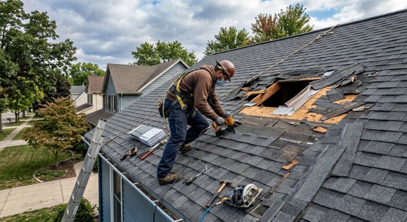 Hail Damage Roof Repair in Prince Georges County, MD