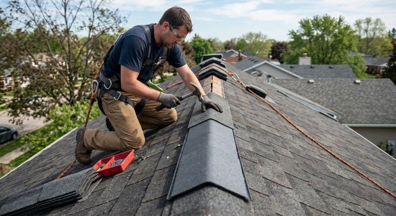 Ridge Cap Repair in Prince William County, VA