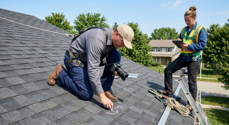 Roof Damage Inspection in Nokesville, VA