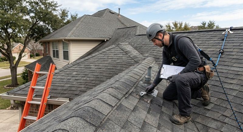 Roof Damage Inspection in Springfield, VA