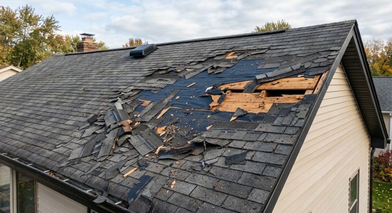 Roof Damage Repair in Arlington, VA