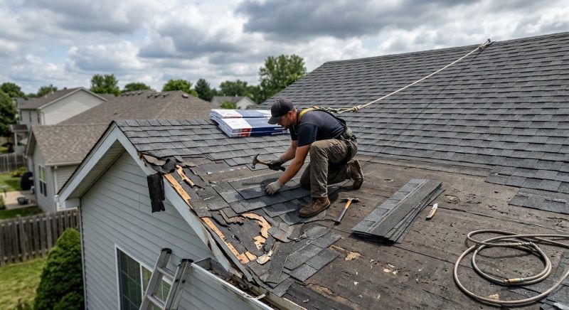 Roof Damage Repair in Clifton, VA