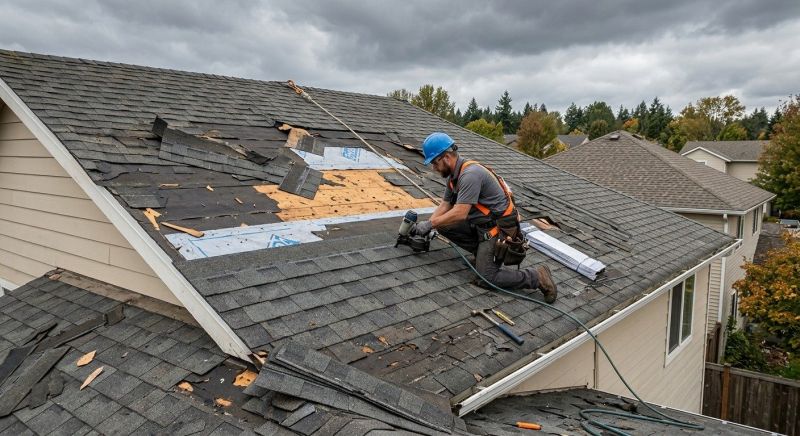 Roof Damage Restoration in Vienna, VA
