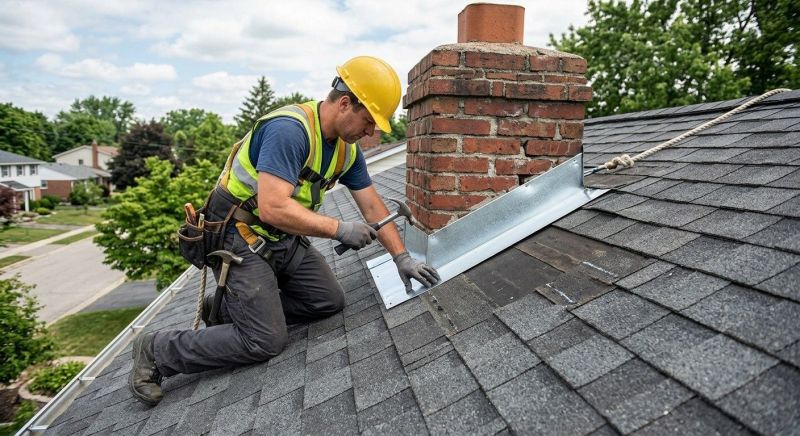 Roof Flashing Installation in Haymarket, VA