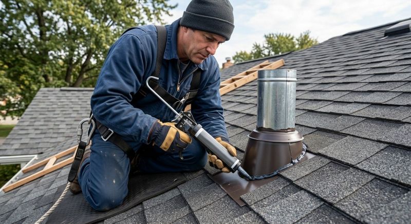Roof Vent Flashing Repair in Prince William County, VA