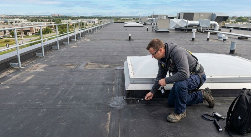 Rubber Roof Inspection in Prince William County, VA