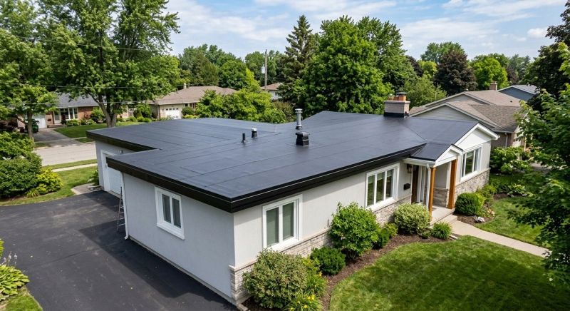 Rubber Roof Installation in Prince William County, VA