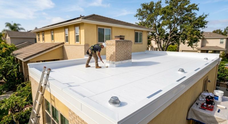 Rubber Roof Repair in Bryans Road, MD
