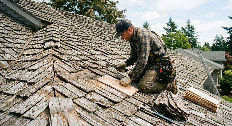Shake Shingle Repair in Gainesville, VA