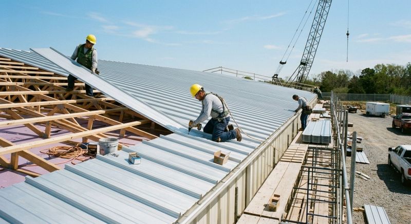 Sheet Roofing Installation in Reston, VA