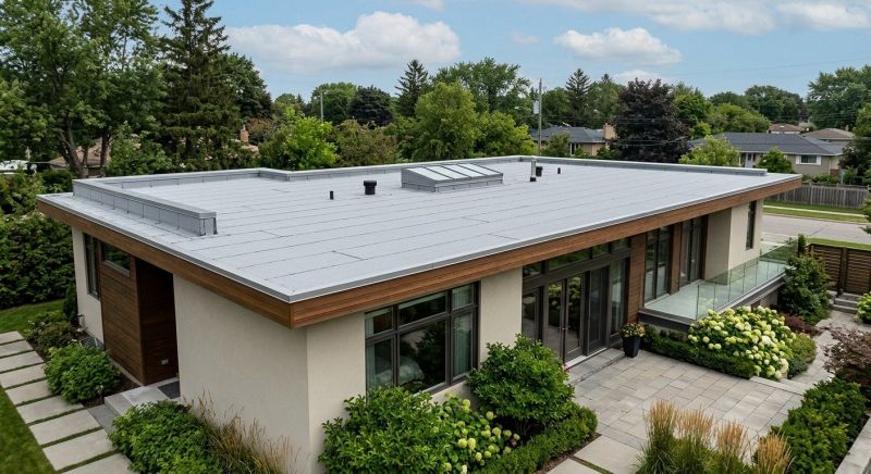 Single Ply Roof Installation in Clifton, VA