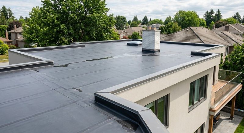 Single Ply Roof Installation in Woodbridge, VA