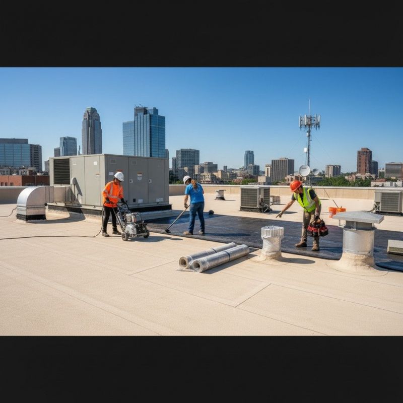 Single Ply Roof Repair in Vienna, VA