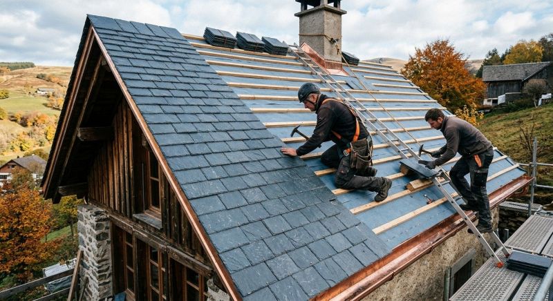 Slate Roof Installation in Fairfax, VA