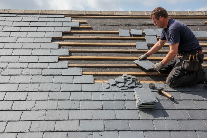 Slate Roof Repair in Clifton, VA