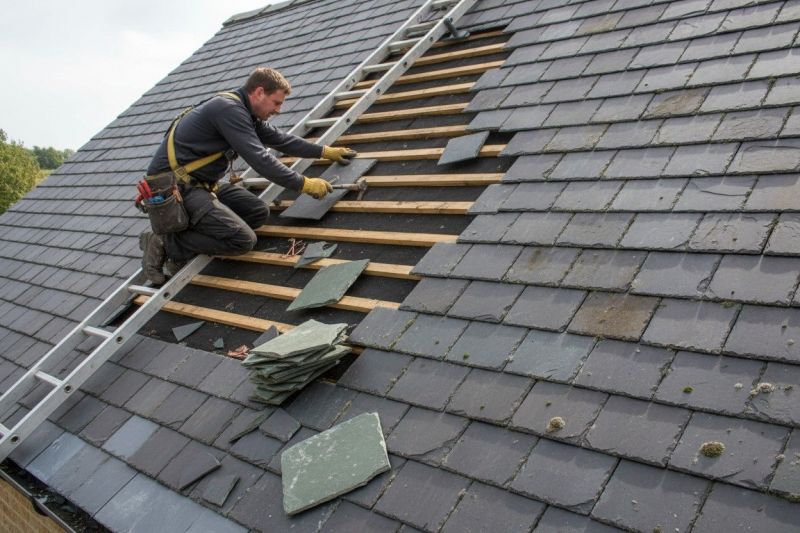 Slate Roof Repair in Fairfax County, VA