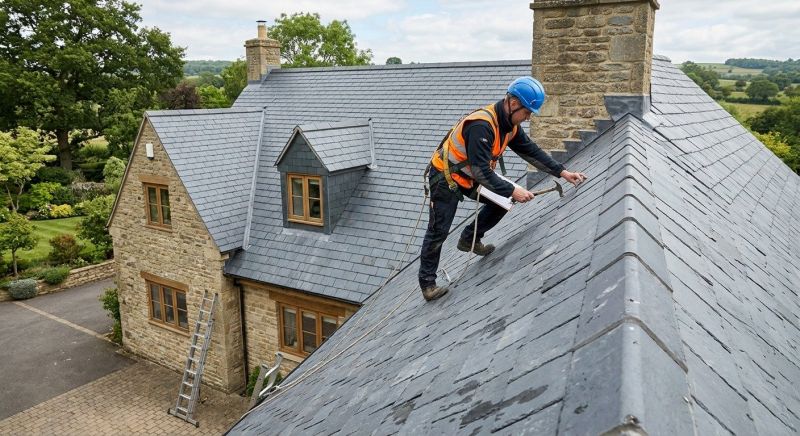 Slate Roof Repair in La Plata, MD