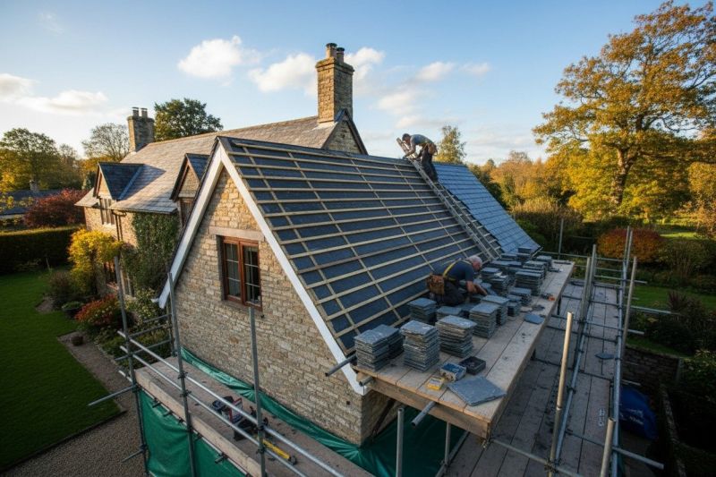 Slate Roof Replacement in Dumfries, VA