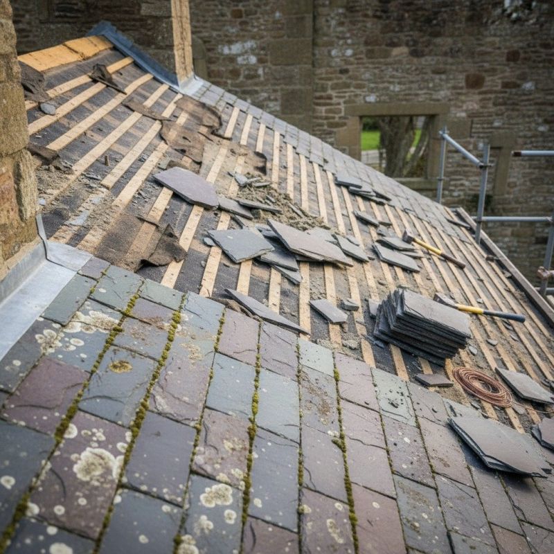 Slate Roof Replacement in Fort Washington, MD