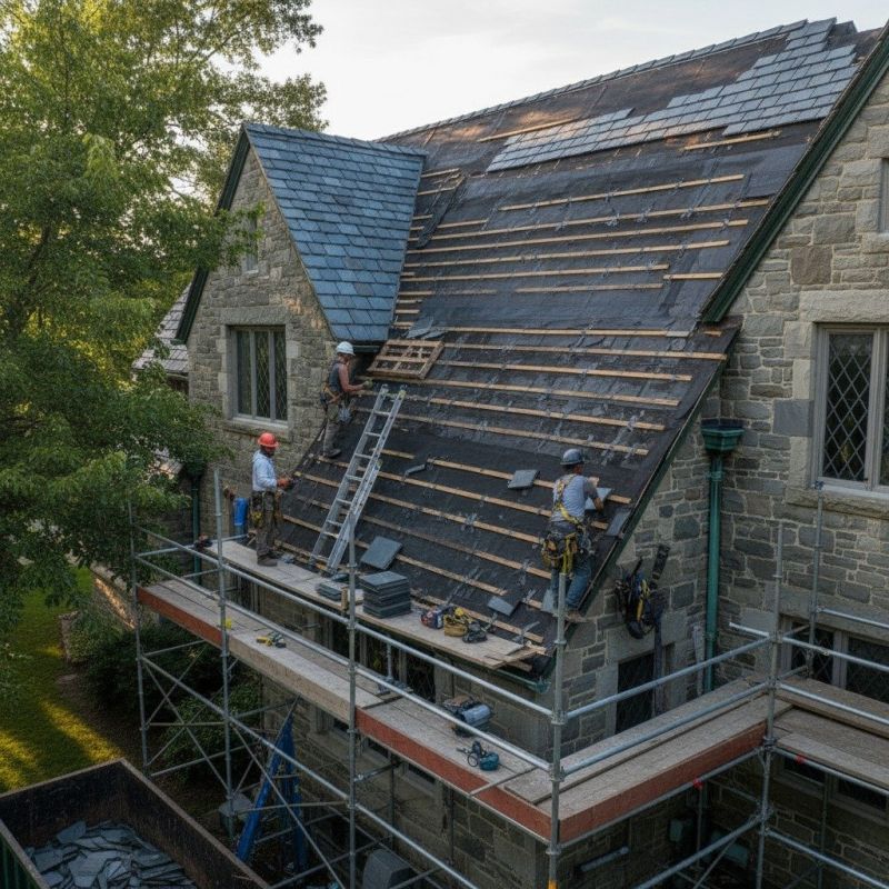 Slate Roof Replacement in Vienna, VA