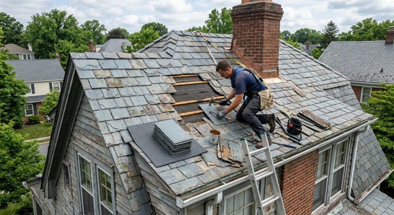 Slate Shingles Repair in Bealeton, VA
