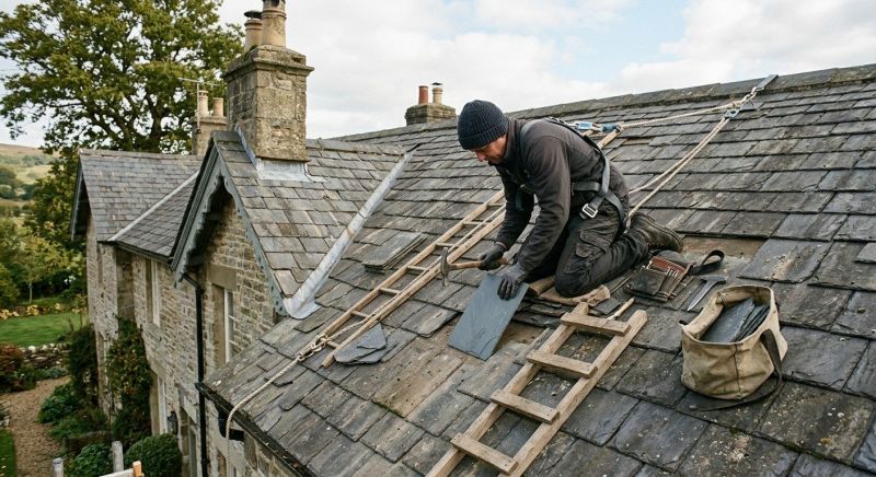 Slate Shingles Repair in Oakton, VA
