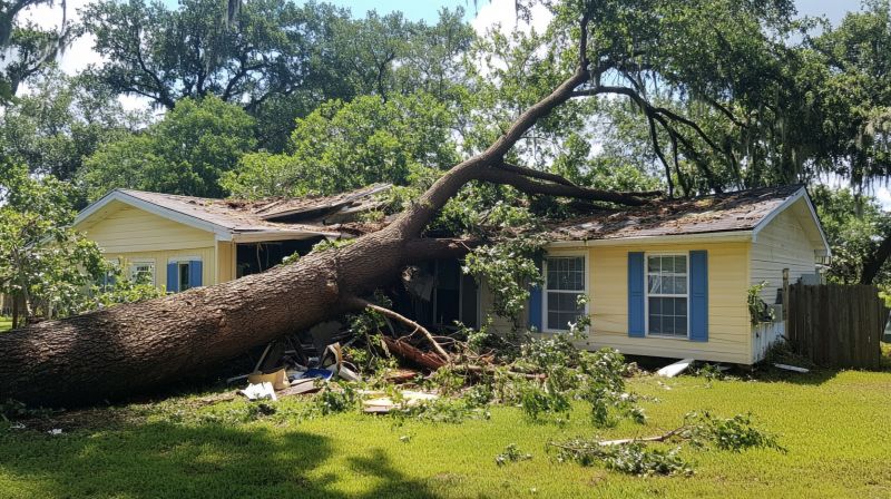 Storm Damage Roof Repair in Chantilly, VA