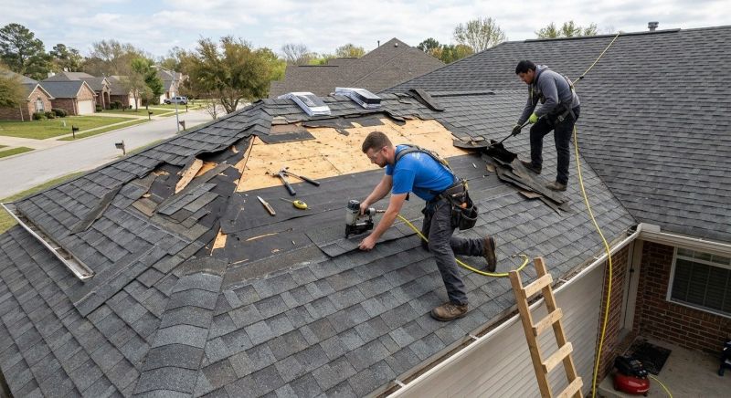 Storm Damage Roof Repair in Vienna, VA