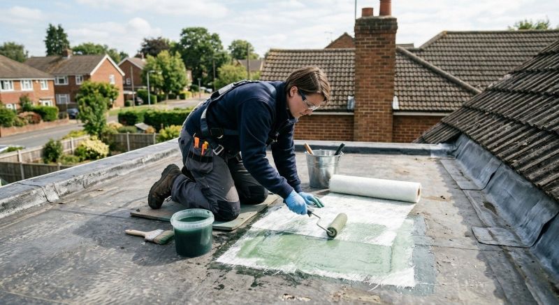 Synthetic Roof Repair in Prince William County, VA