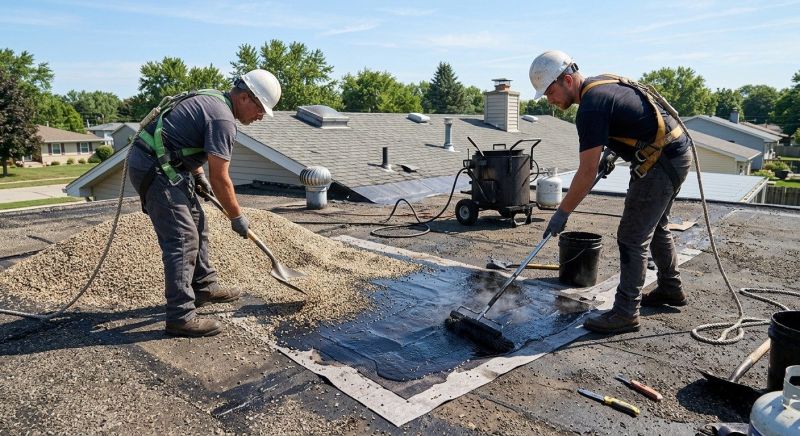 Tar And Gravel Roof Repair in Annandale, VA