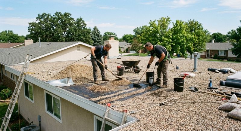 Tar And Gravel Roof Repair in Arlington County, VA