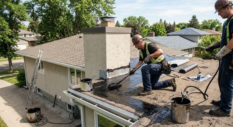 Tar And Gravel Roof Repair in Catlett, VA