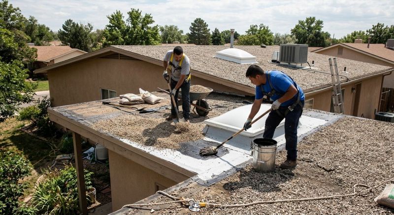 Tar And Gravel Roof Repair in Chantilly, VA