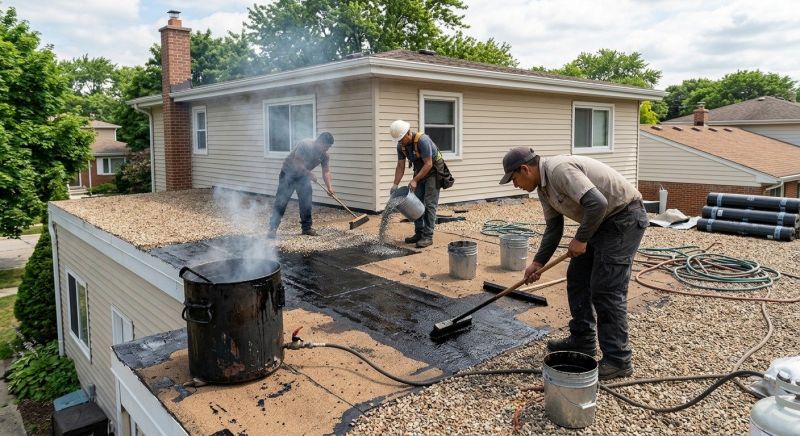 Tar And Gravel Roof Repair in Springfield, VA