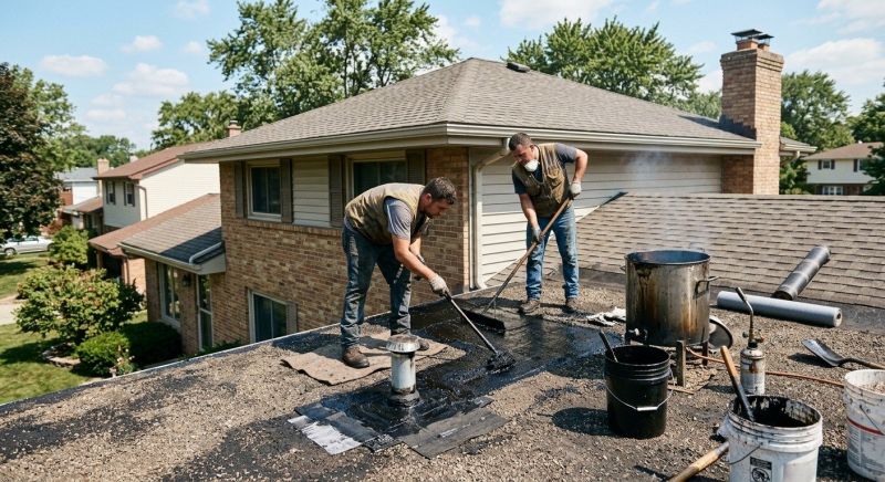 Tar Roof Repair in Fairfax, VA