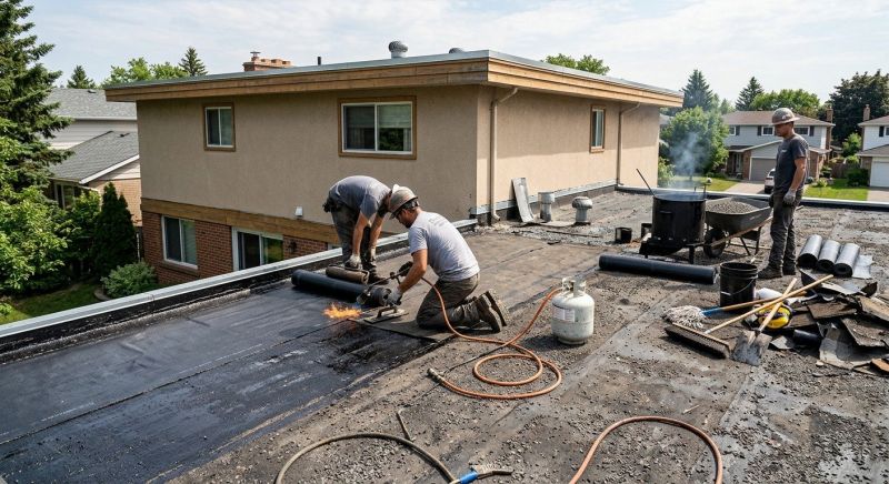 Tar Roof Repair in Reston, VA