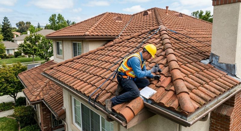 Tile Roof Inspection in Prince William County, VA