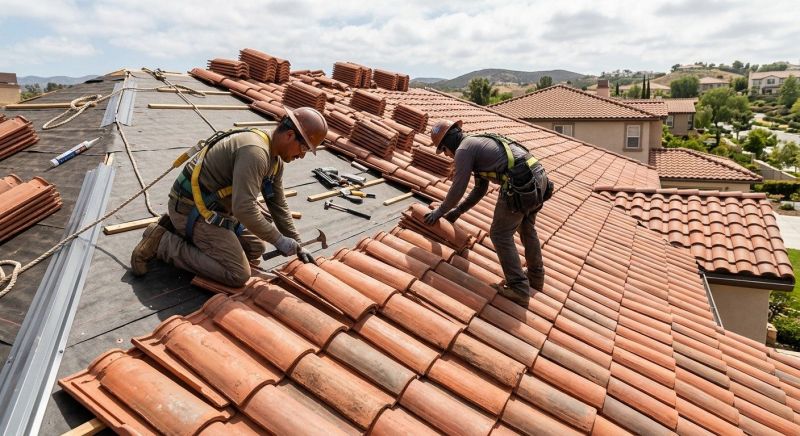 Tile Roof Installation in Burke, VA