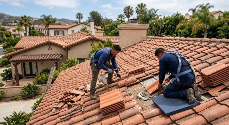 Tile Roof Repair in Bristow, VA