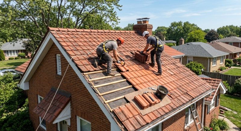 Tile Roof Repair in Catlett, VA
