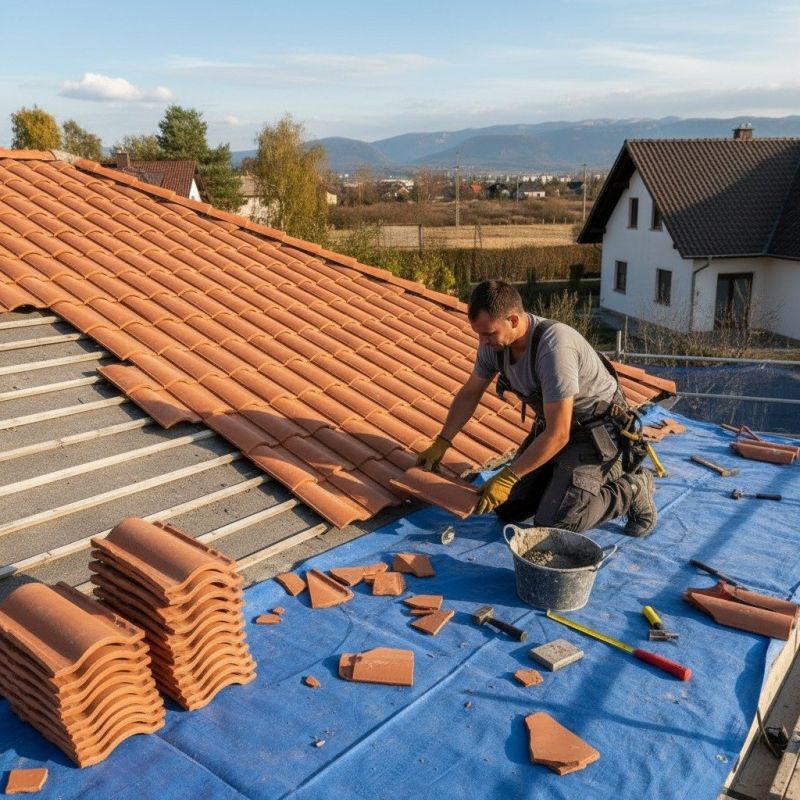 Tile Roof Repair in Clifton, VA