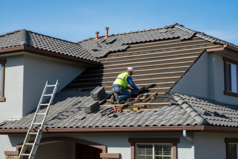 Tile Roof Repair in Manassas, VA