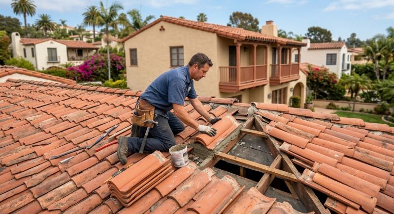 Tile Roof Repair in Nokesville, VA