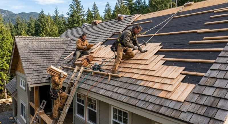 Wood Roofing Installation in Bryans Road, MD