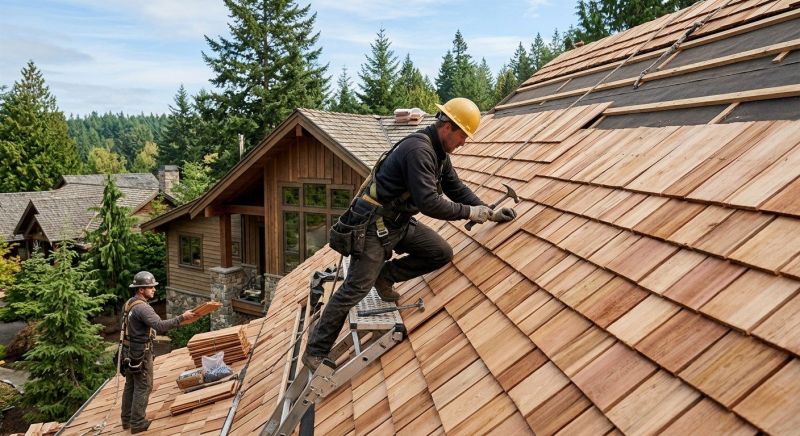 Wood Roofing Installation in Prince William County, VA