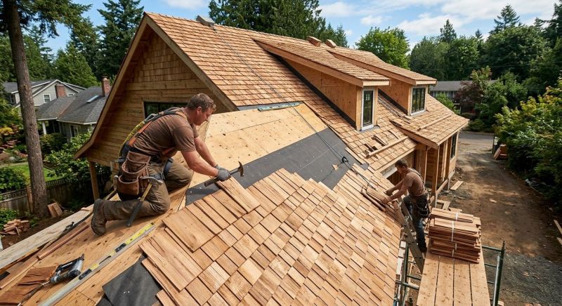 Wood Roofing Installation in Warrenton, VA