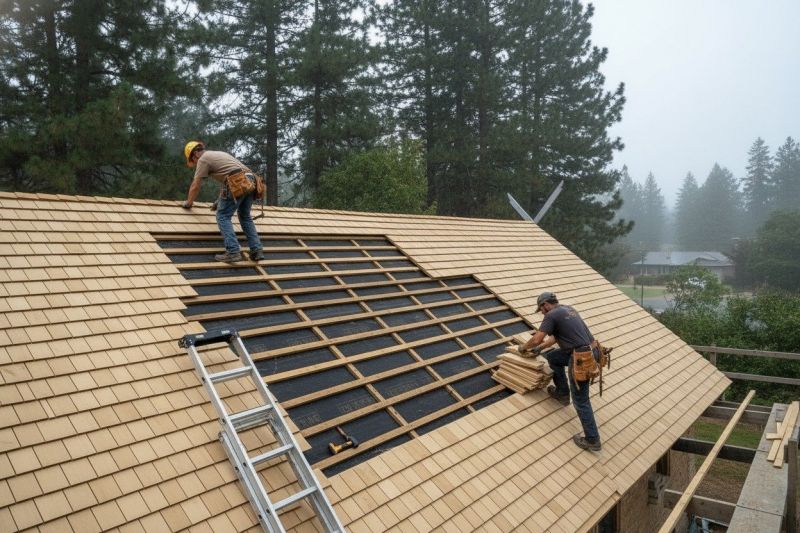 Wood Shake Roof Repair in Indian Head, MD