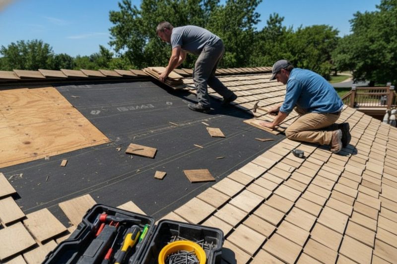 Wood Shake Roof Repair in Nokesville, VA