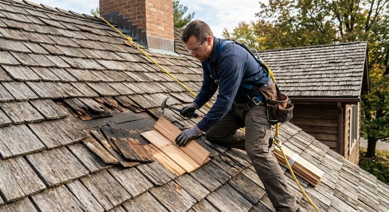 Wood Shingles Repair in Bristow, VA